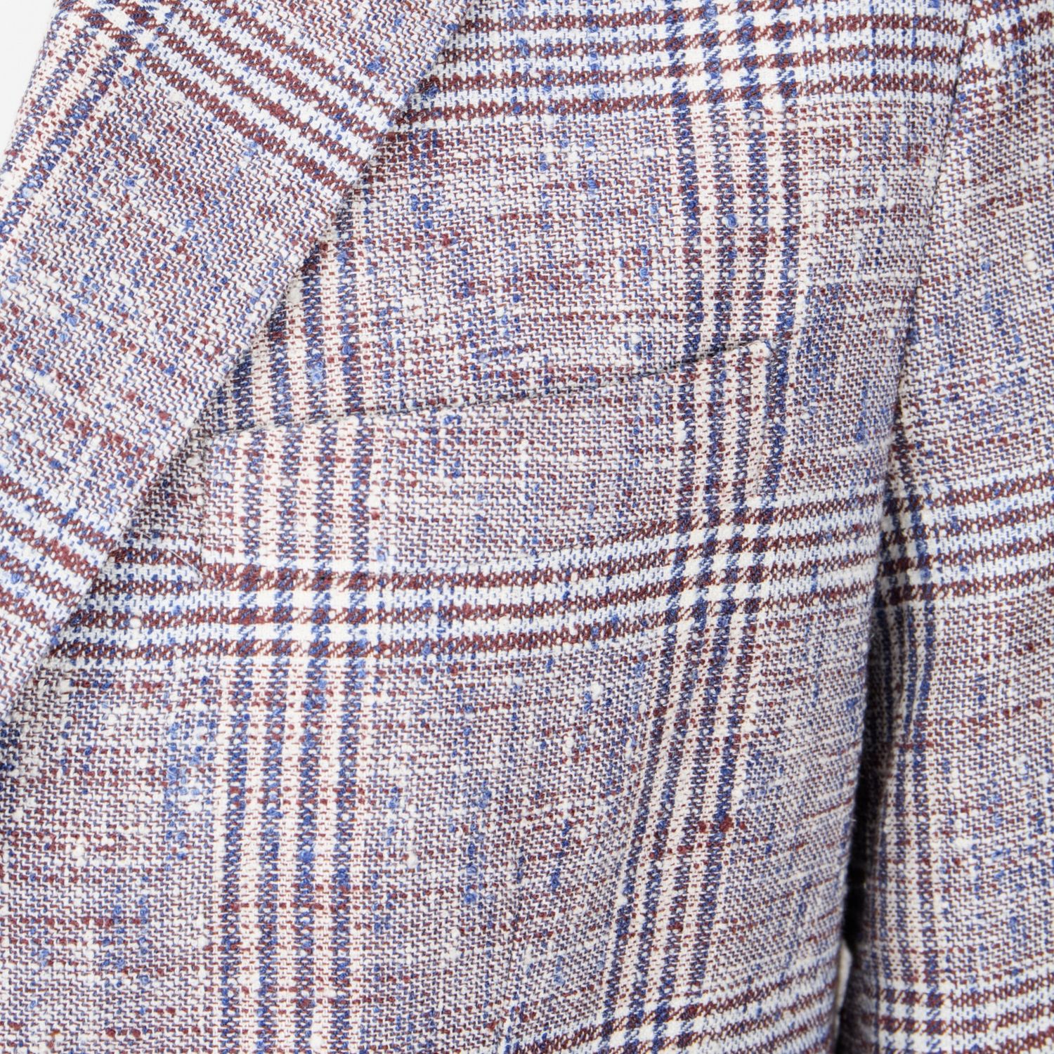 Luciano Barbera Plaid Biella Jacket