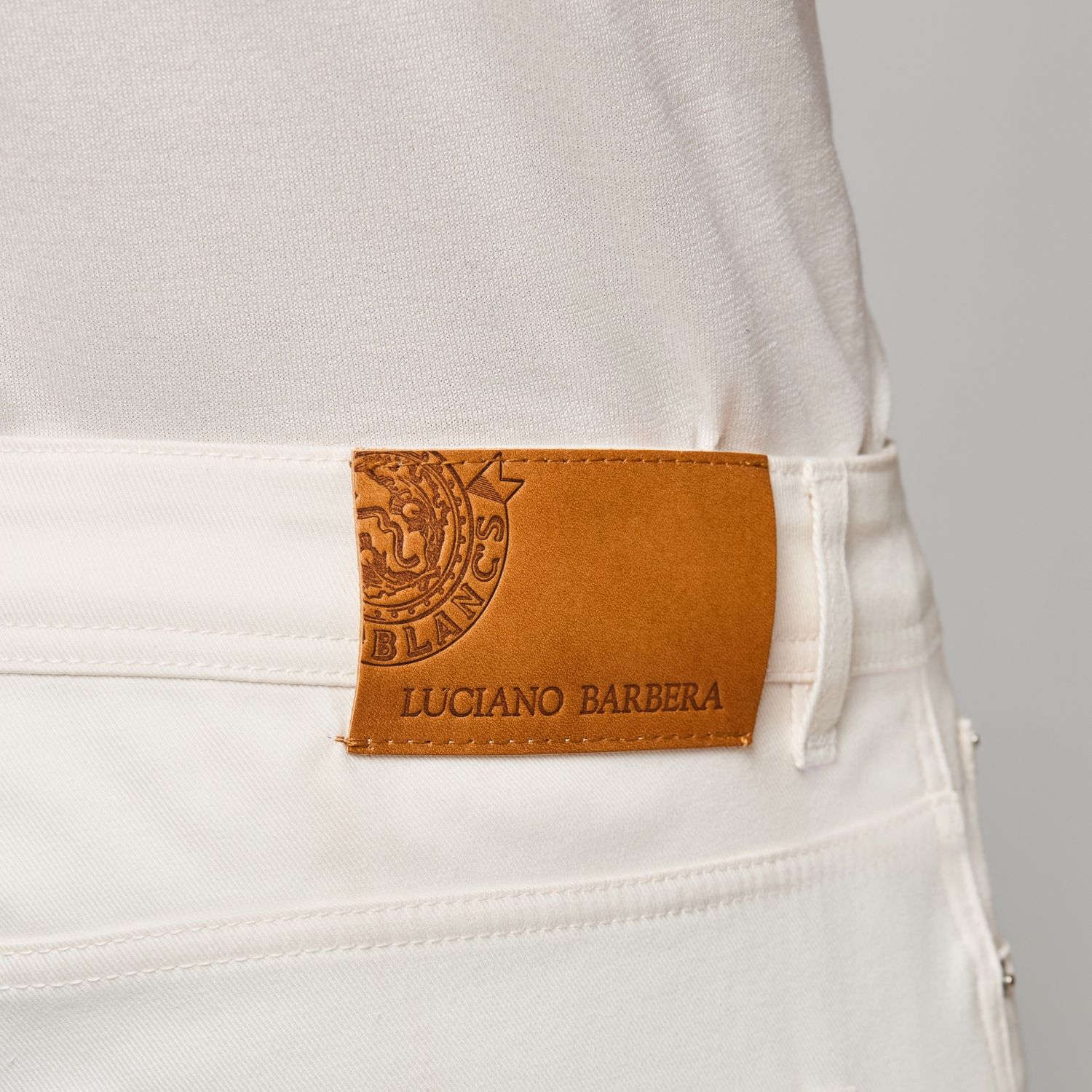 Luciano Barbera Twill Five Pocket Pants