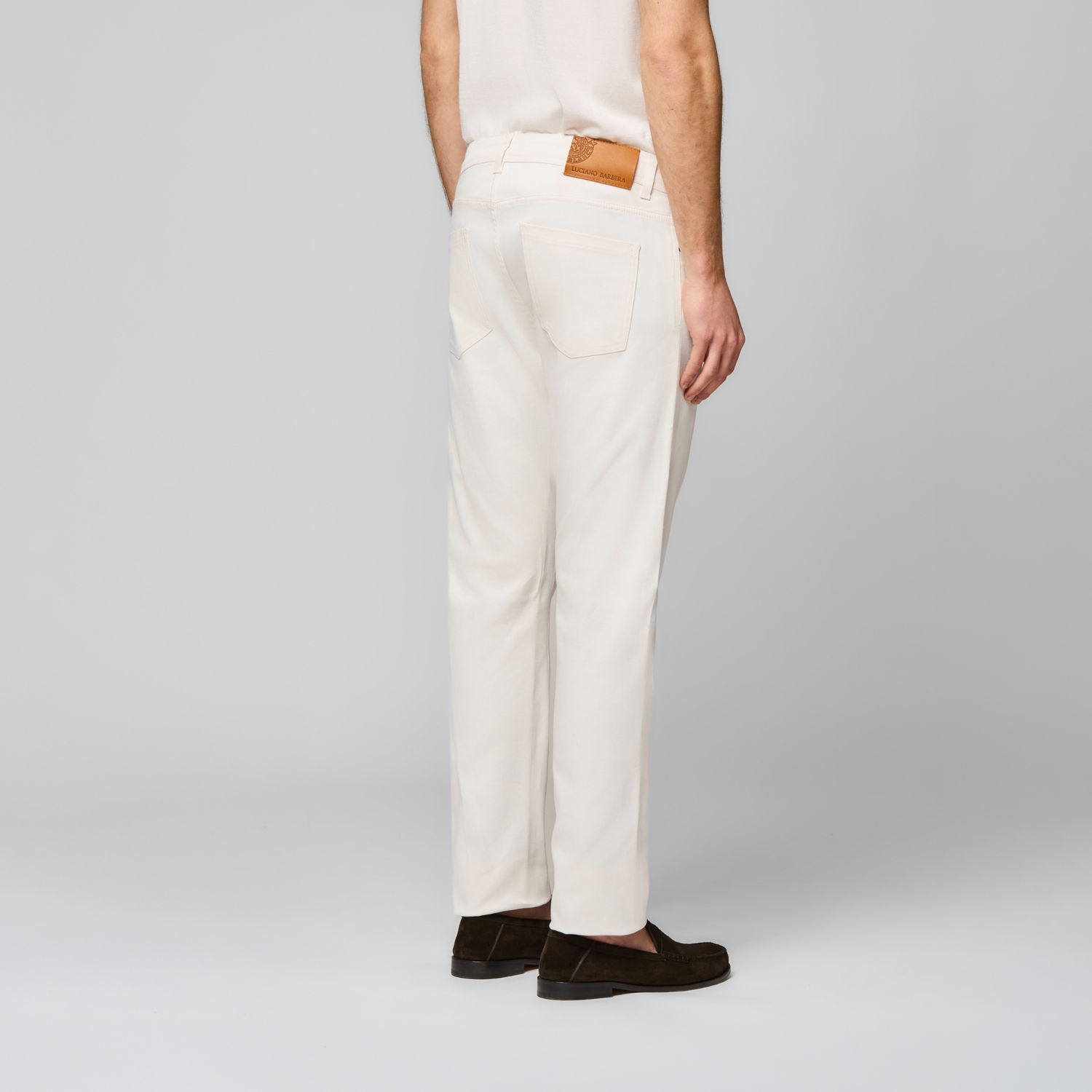 Luciano Barbera Twill Five Pocket Pants