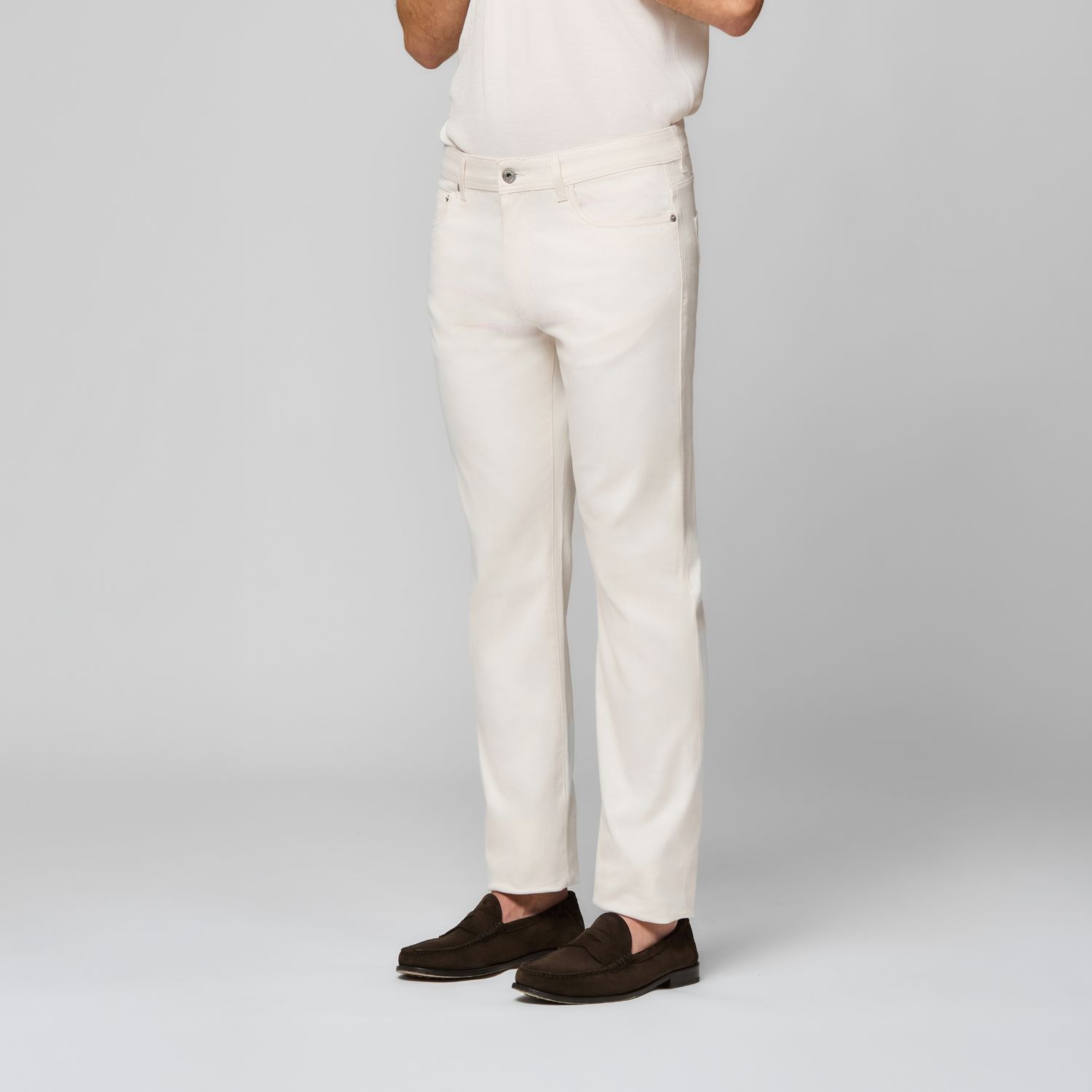 Luciano Barbera Twill Five Pocket Pants