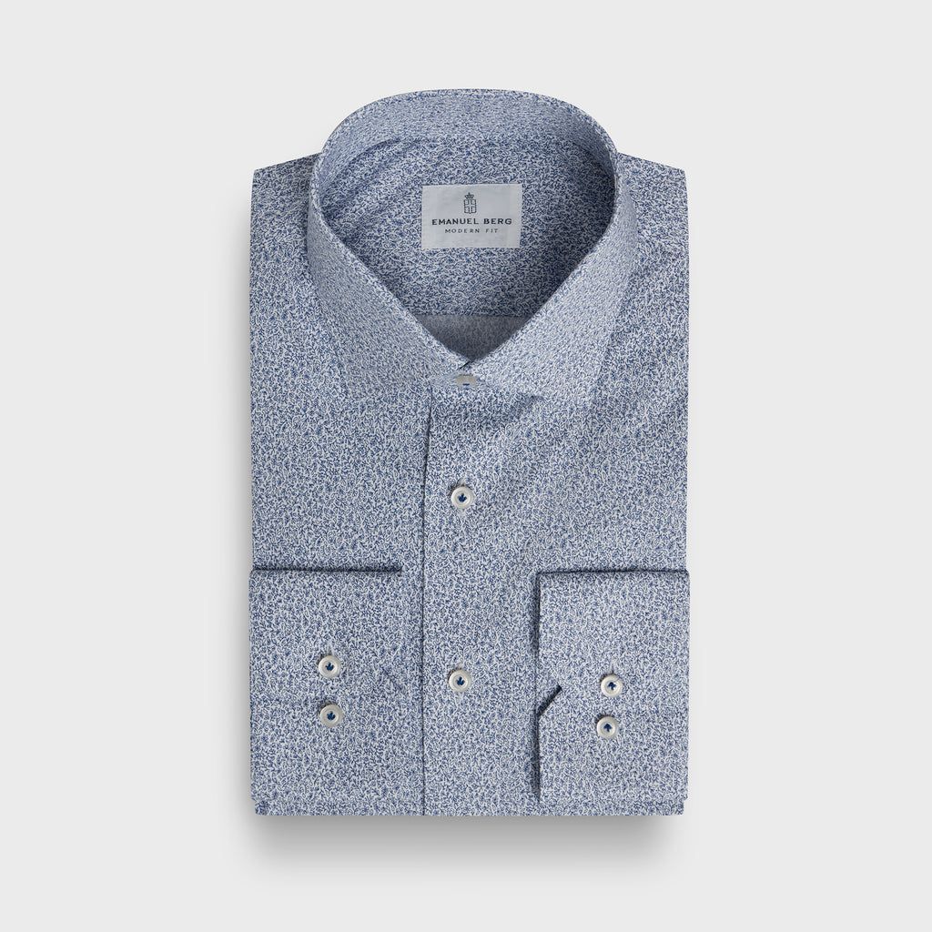 Emanuel Berg Floral Poplin Stretch