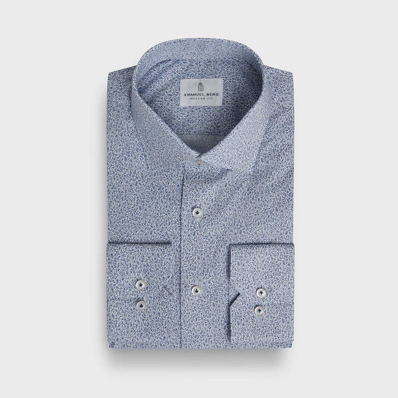 Emanuel Berg Floral Poplin Stretch