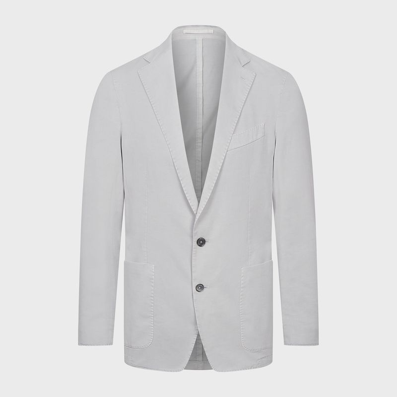 Emanuel Berg Washed Soft Cotton Deconstructed Sport Coat