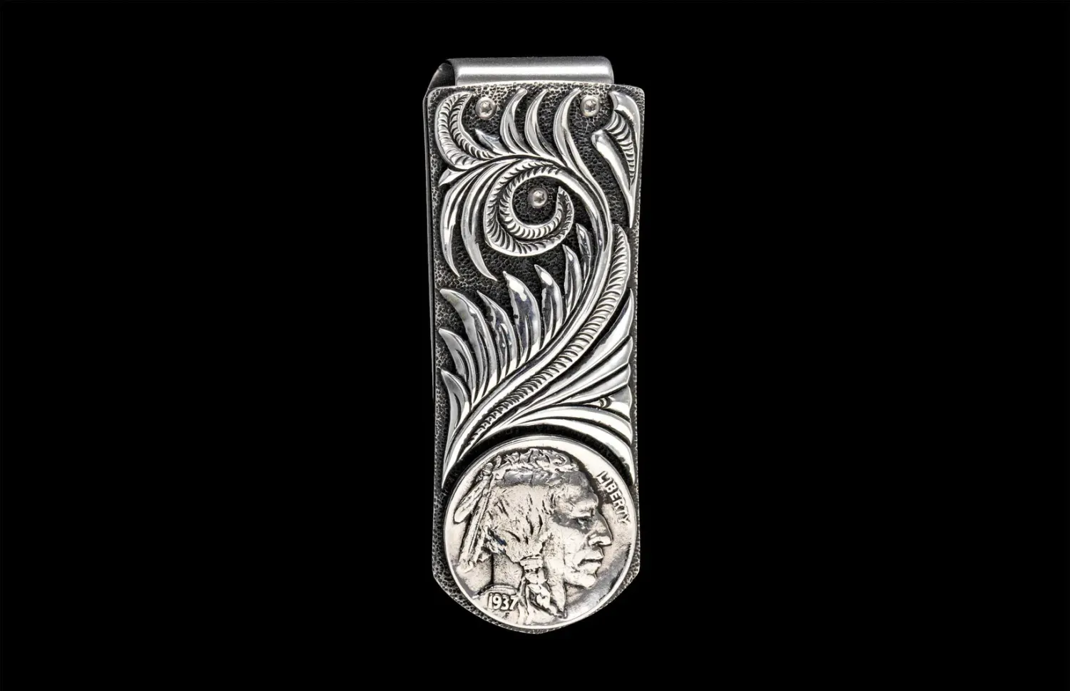 William Henry Hidden Buffalo Money Clip