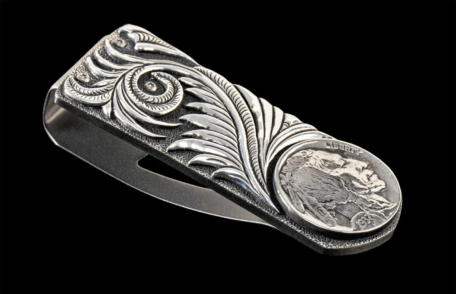 William Henry Hidden Buffalo Money Clip