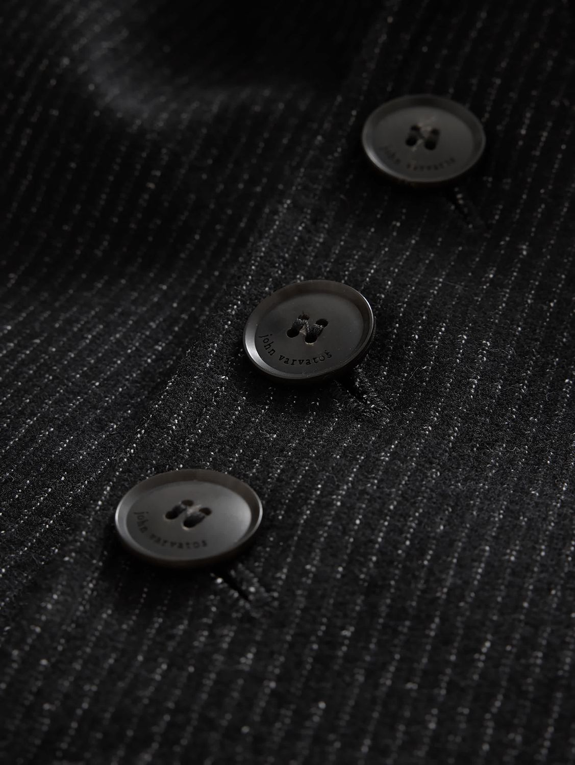 John Varvatos Striped Woodward Jacket