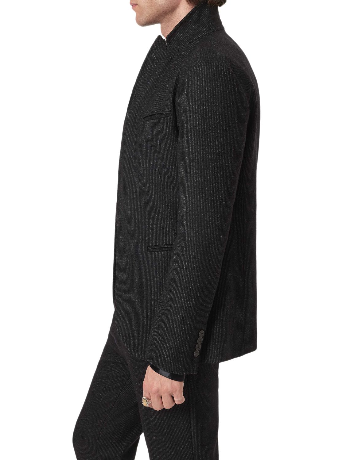 John Varvatos Striped Woodward Jacket