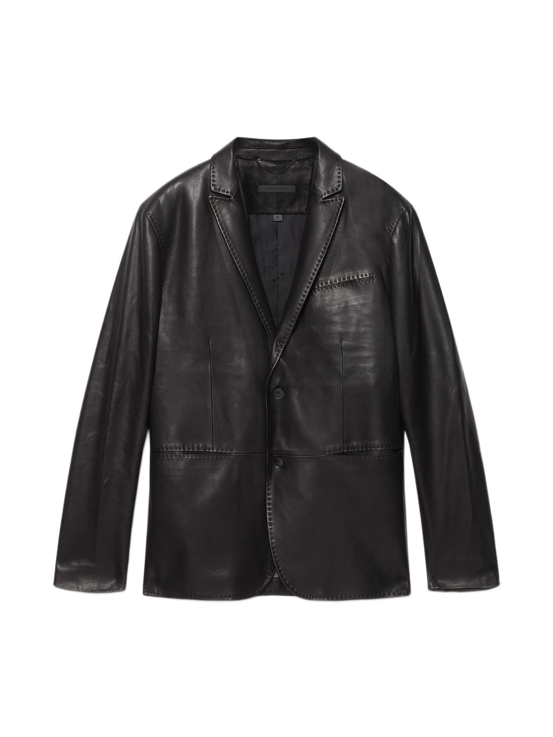 John Varvatos Arundel Leather Blazer