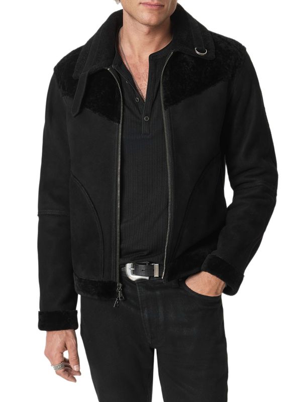 John Varvatos Andsell Shearling Bomber