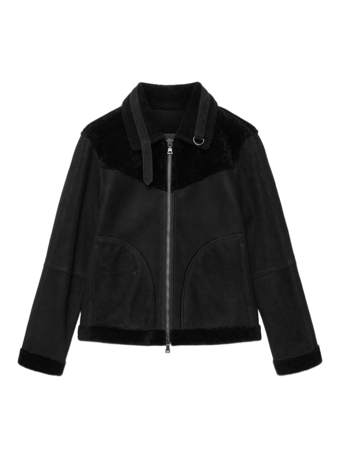 John Varvatos Andsell Shearling Bomber