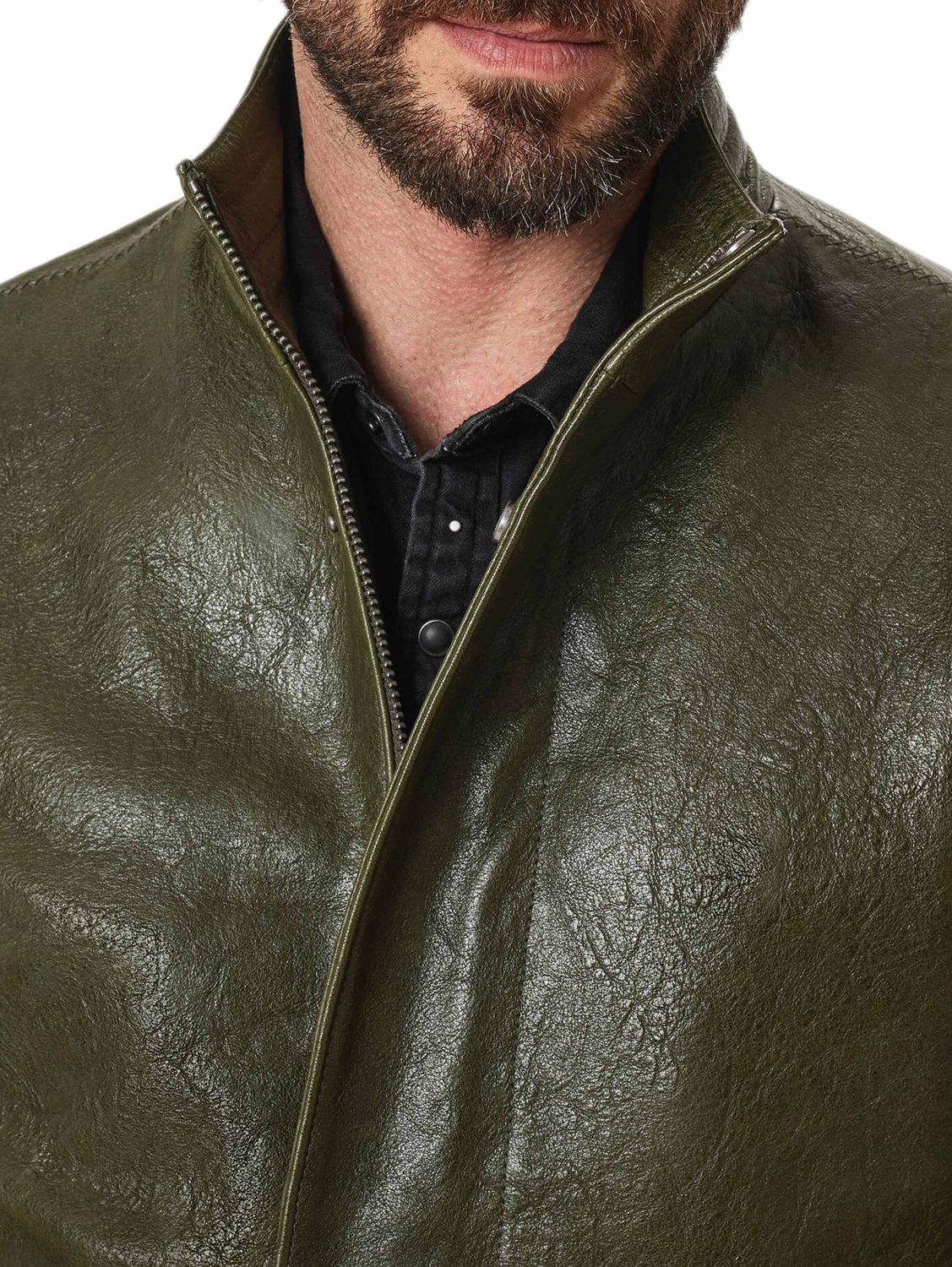 John Varvatos Maverick Leather Jacket