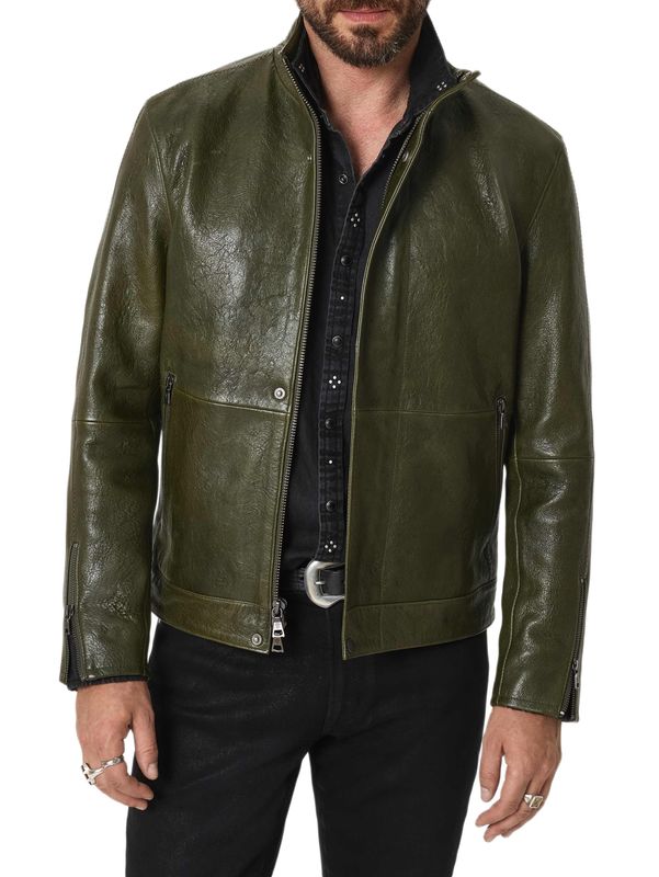 John Varvatos Maverick Leather Jacket