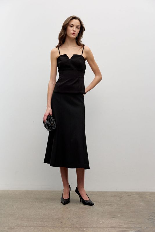 Iris Setlakwe Bustier w/ Detachable Straps