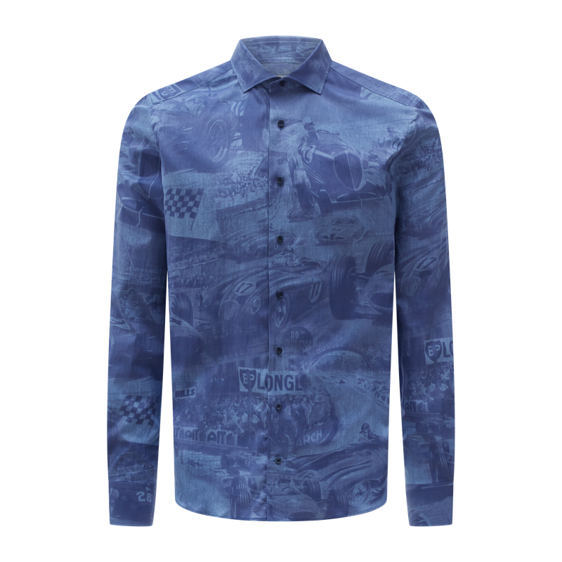 Emanuel Berg Ferrucci Chambray Shirt
