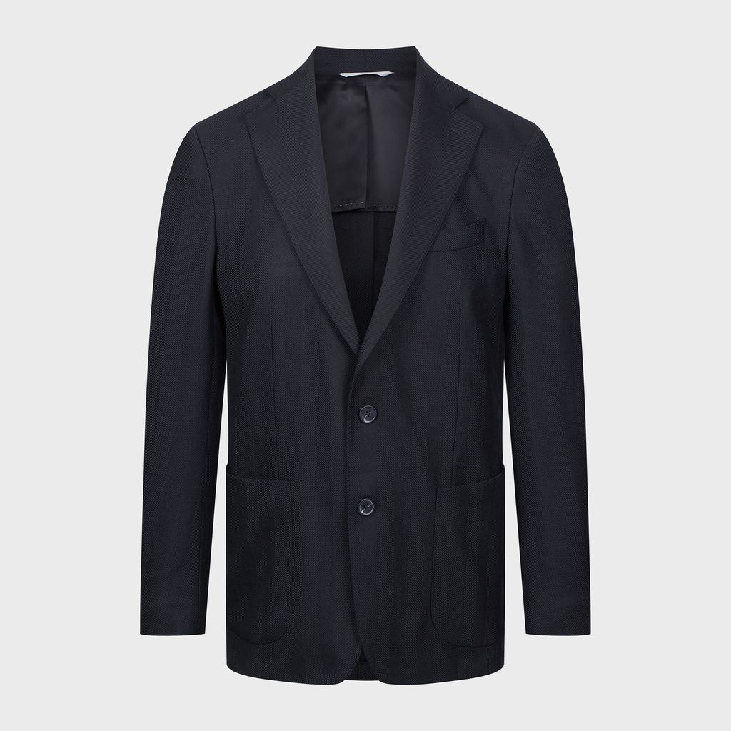 Emanuel Berg Wool Jacquard Sport Coat