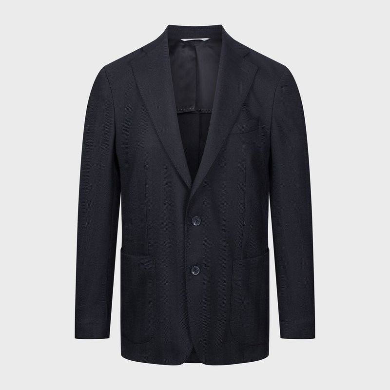 Emanuel Berg Wool Jacquard Sport Coat
