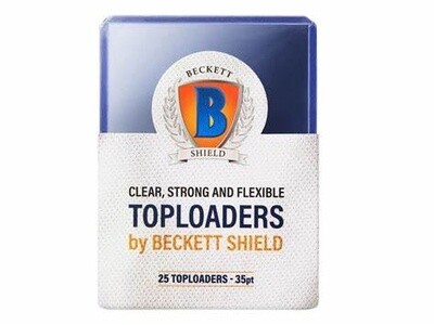 Beckett Shield Toploader 35Pt 25Ct
