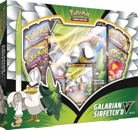 Pokemon Galarian Sirfetch&#39;d V Box