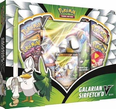 Pokemon Galarian Sirfetch&#39;d V Box