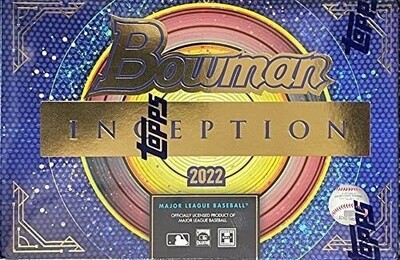 Bowman Inception Baseball 2022