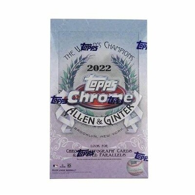 Topps Allen &amp; Ginter Chrome Baseball 2022