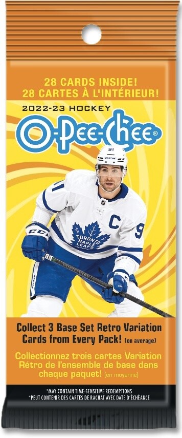 UD 2022-23 O-Pee-Chee Hockey Fat pack
