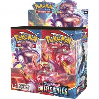 Sword &amp; Shield: Battle styles Booster box