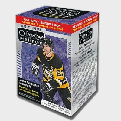 UD O-Pee-Chee Platinum Hockey 20/21 Blaster