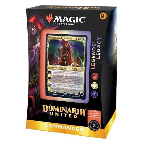 MTG Dominaria United Commander Pack, Material: Legends&#39; Legacy