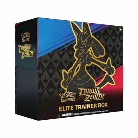 Sword &amp; Shield: Crown zenith ETB