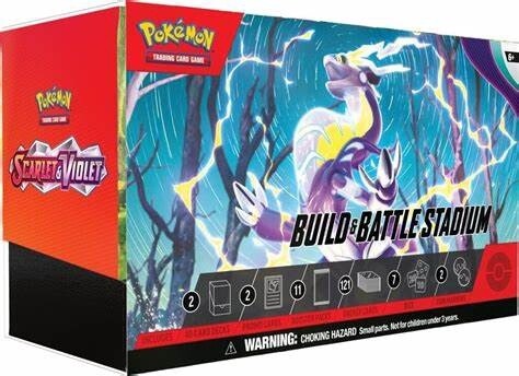 Scarlet &amp; Violet:  Build battle stadium