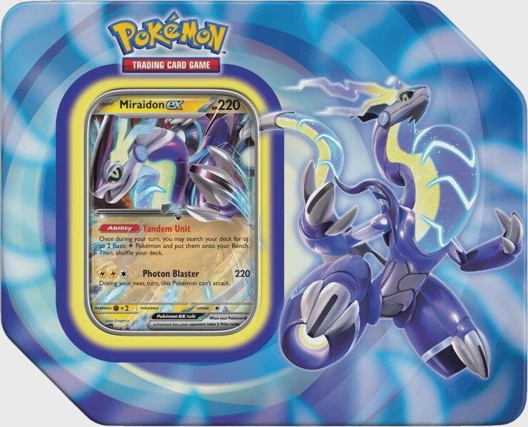 Pokemon Paldea Legends Tin