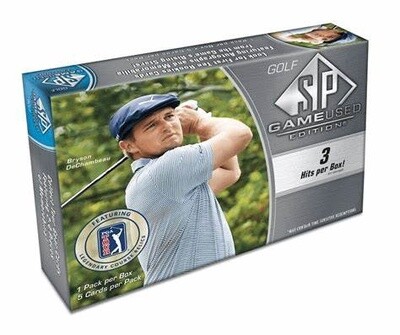 UD SP Game Used Golf 2021