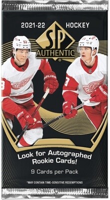UD 2021-22 SP Authentic Hockey Hobby