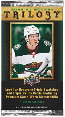 UD 2022-23 Trilogy hockey Hobby