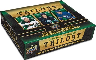 UD 2022-23 Trilogy hockey Hobby