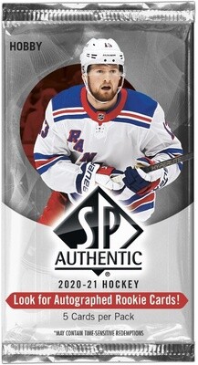 UD 2020-21 SP Authentic Hockey Hobby