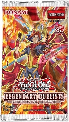 YGO Legendary Duelists Soulburning Volcano Booster