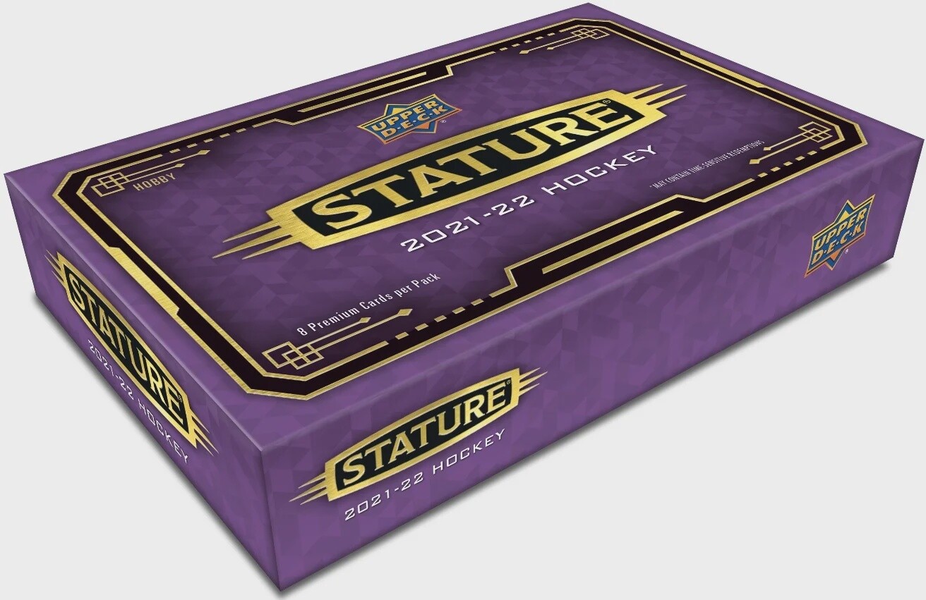 UD 2021-22 Stature Hockey Hobby