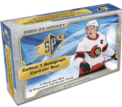 UD 2022-23 SPX Hockey Hobby