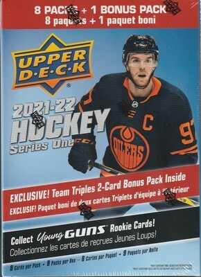 UD 2021-22 Hockey Series 1 Blaster 1