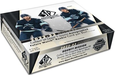 UD 2022-23 SP Authentic Hockey Hobby