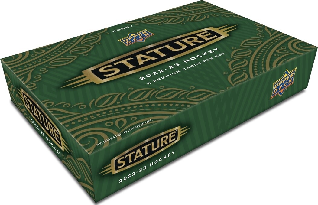UD 2022-23 Stature Hockey Hobby