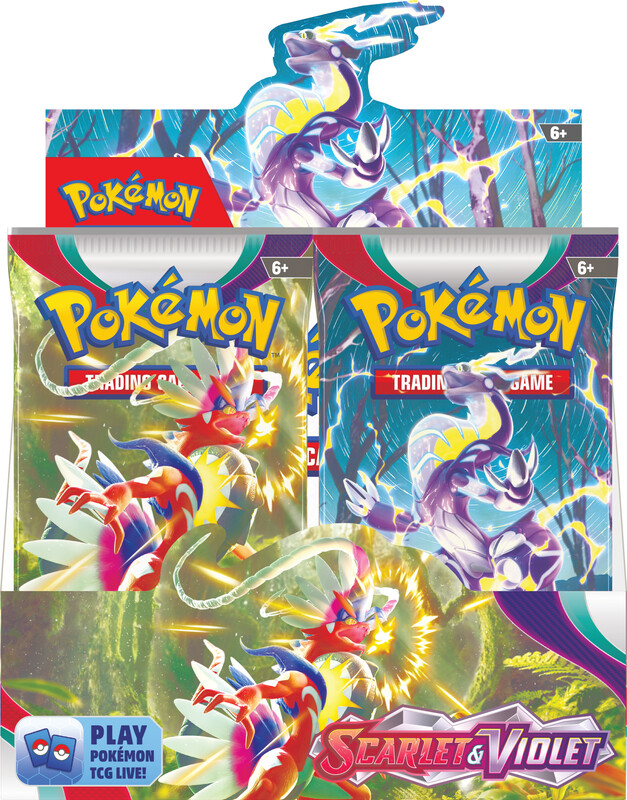 Pokemon SV1 Scarlet And Violet Booster, Format D&#39;emballage: Boite (36 Paquets)