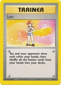 Lass - 75/102 - Rare - Unlimited