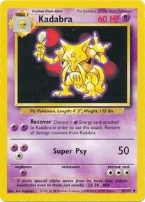 Kadabra - 32/102 - Uncommon - Unlimited