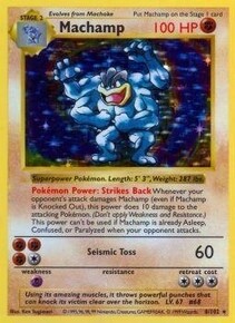 Machamp - 8/102 - Rare - Unlimited