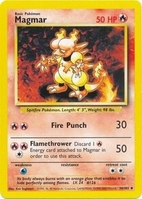 Magmar - 36/102 - Uncommon - Unlimited