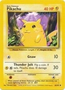 Pikachu - 58/102 - Common - Unlimited