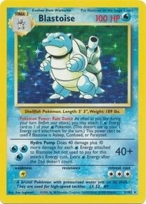 Blastoise - 2/102 - Rare - Unlimited